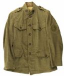 1917-18 WW1 Medic Uniform Jacket w/ Collar Tabs, Sleeve Stripes