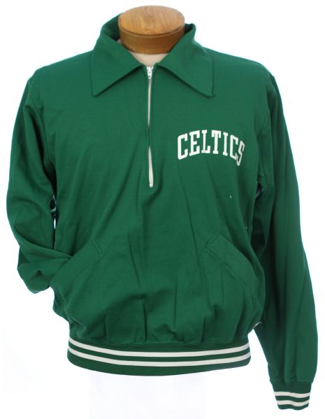 1980s early Boston Celtics Game Worn Shooting Shirt (MEARS LOA)