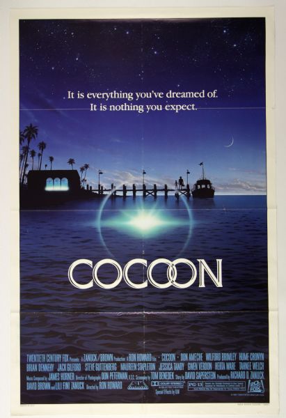 1985 Cocoon Original 27" x 41" One Sheet Movie Poster