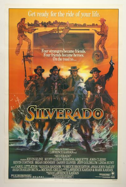 1985 Silverado Original 27" x 41" One Sheet Movie Poster