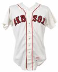1984 Tommy Harper Boston Red Sox Game Worn Home Jersey (MEARS LOA)