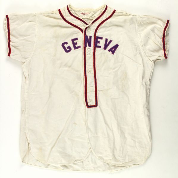 1961-63 Geneva Houghton Mifflin # 13 Flannel Baseball Jersey