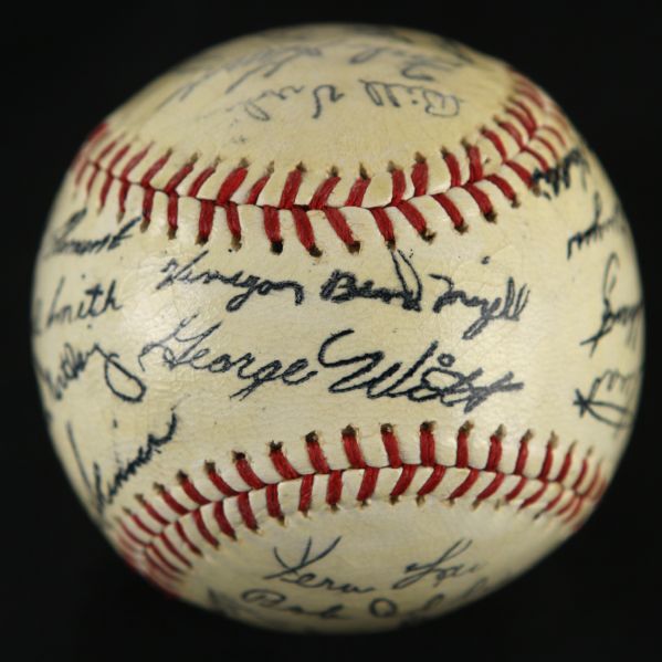 1961 Pittsburgh Pirates Facsimile Team Signed Baseball 