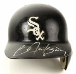1991-93 Bo Jackson Chicago White Sox Signed Game Worn Batting Helmet (MEARS LOA/JSA)
