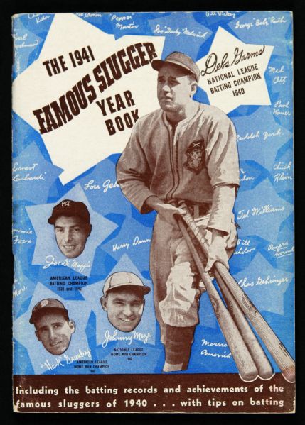 1941 Louisville Slugger Famous Slugger Yearbook 