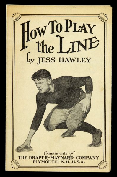 1920s How to Play The Line How To Play The Outfield Instruction Manuals (Lot of 2)