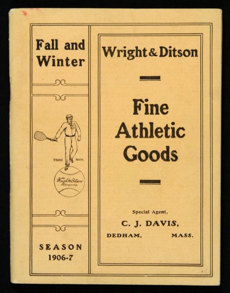 1906-07 Wright and Ditson Fall and Winter Fine Athletic Goods Catalog