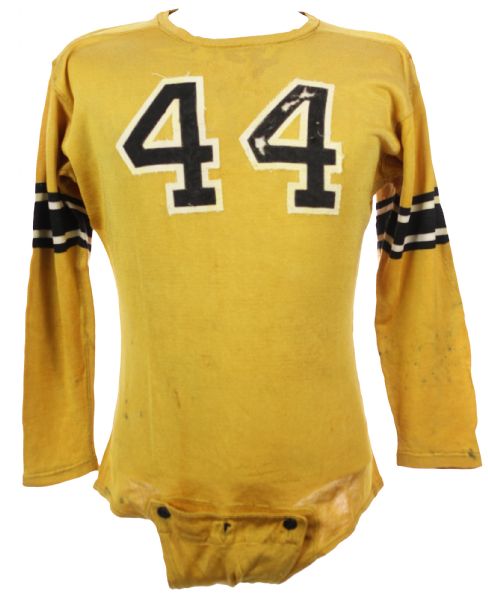 1940s University of Missouri Tigers #44 Game Worn Football Jersey (MEARS LOA) 