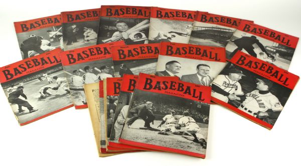 1948-50 Baseball Magazine Collection - Lot of 18