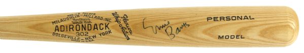1993 Ernie Banks Chicago Cubs Signed Adirondack Bat (JSA)