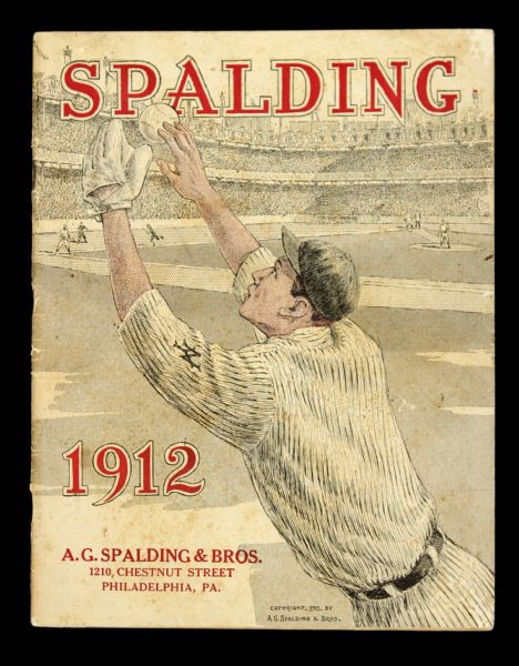 1912 Spalding 7" x 9" Sporting Goods Guide 