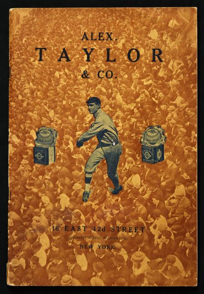 1910s circa Alex Taylor and Company 7 1/2" x 10 3/4" Sporting Goods Catalogue 