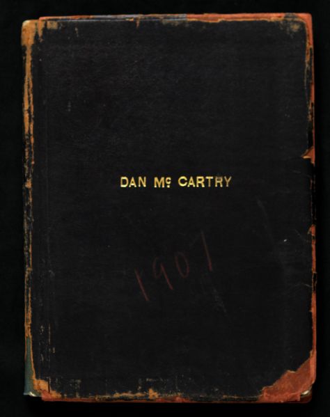 1907 Dan McCartry 5 1/4" x 6 3/4" Spalding Sporting Goods Catalogue