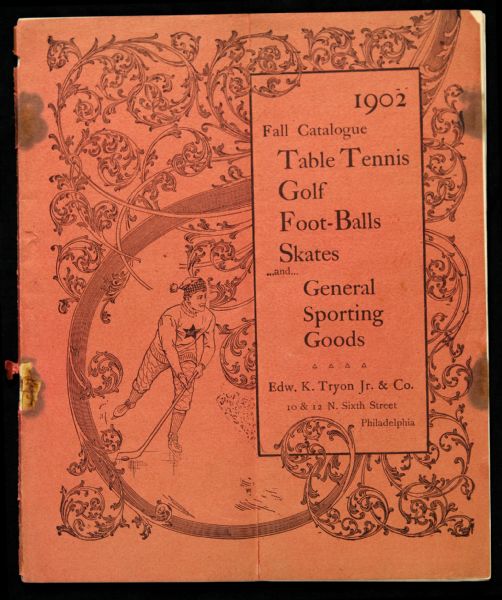 1902 Edward Tryon Jr. and Company 7 1/2" x 9" Sporting Goods Catalogue