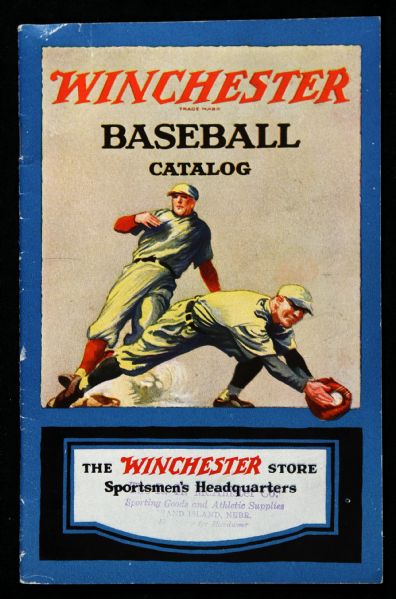 1924 Winchester 5 1/2" x 8 1/2" Baseball Sporting Goods Catalog