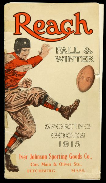 1915 Reach Fall and Winter 4 1/4" x 7 7/8" Sporting Goods Catalogue 