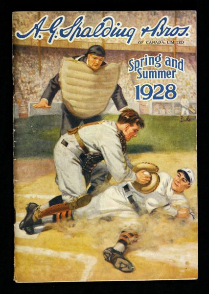 1928 A.G. Spalding Brothers Spring and Summer Sporting Goods Catalogue 