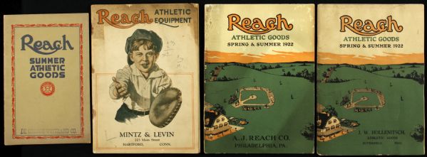 1919-39 Reach Sporting Goods Guide Collection (Lot of 7)