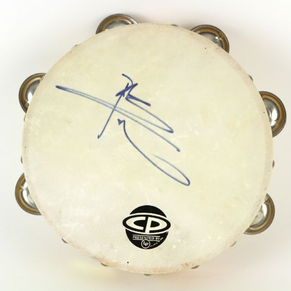 1990s Pete Townsend The Who Signed Tambourine (JSA Hologram/Basic Cert)