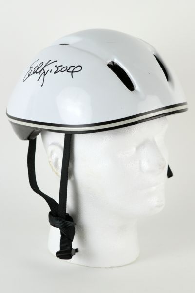 1990s Evel Knievel American Daredevil Signed Helmet (JSA Hologram)