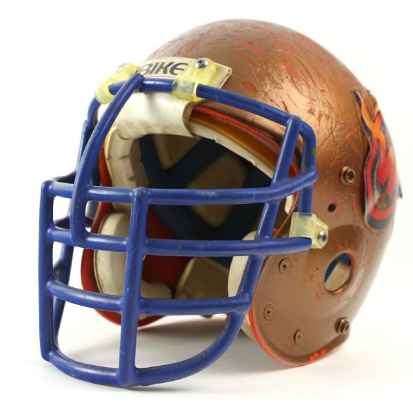 1983-84 Arizona Wranglers USFL Game Worn Helmet (MEARS LOA)