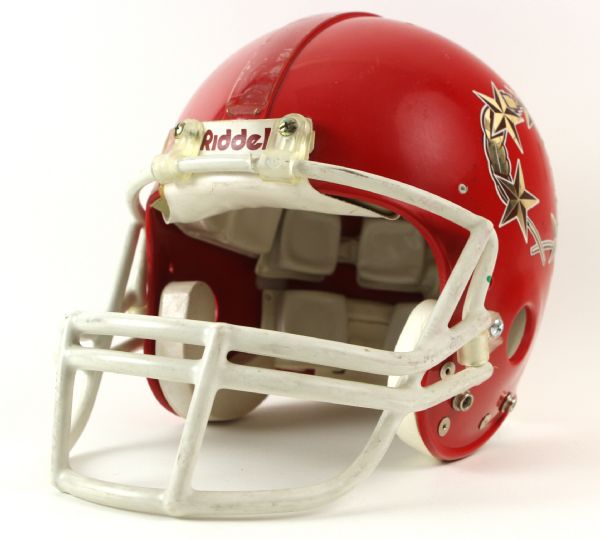 1983-85 New Jersey Generals USFL Game Worn Helmet (MEARS LOA)