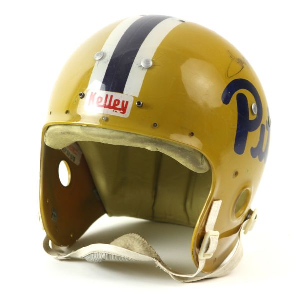 1978 Pitt Panthers Game Worn Helmet Signed by Tony Dorsett (MEARS LOA/JSA)