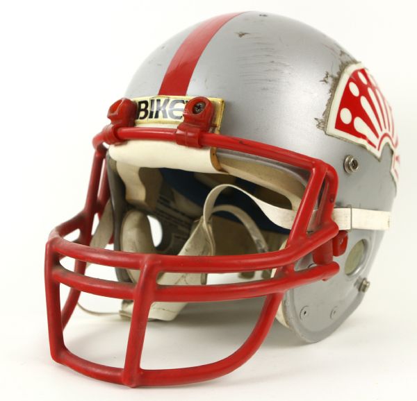 1984 Memphis Showboats USFL Game Worn Helmet (MEARS LOA)
