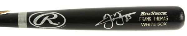 1997 Frank Thomas Chicago White Sox Signed Rawlings Professional Model Game Used Bat (MEARS LOA/JSA)