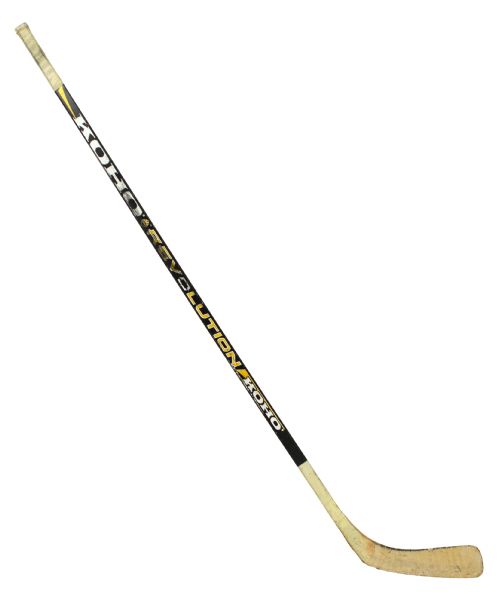 1990s Bancroft #2 Game Used Koho Revolution Hockey Stick (MEARS LOA)