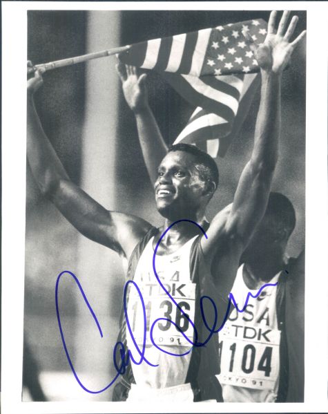 1980s-2000s Olympic Signed Photo Collection - Lot of 15 w/ Carl Lewis, Mary Lou Retton, Nadia Comaneci & More *JSA*