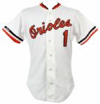 1987 Al Bumbry Baltimore Orioles On Field Quality Display Jersey (MEARS LOA)