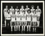 1978-80 Milwaukee Does Official WBL 8x10 B&W Team Photo