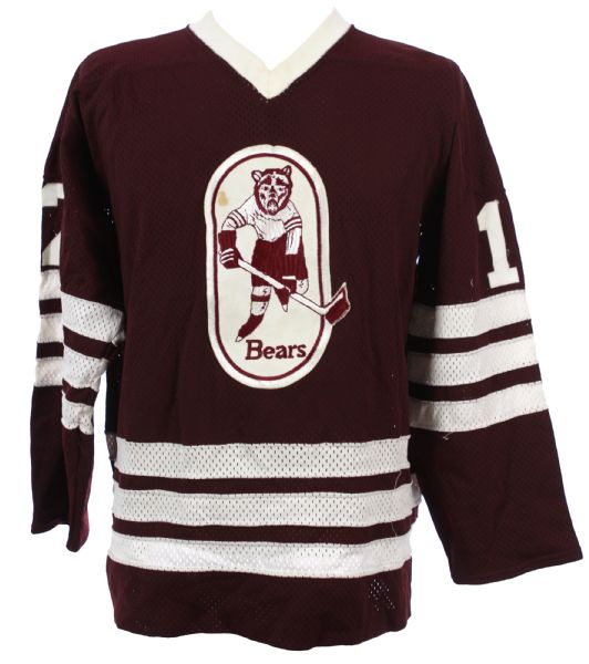 1970-80s Bears Hockey Jersey