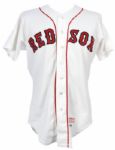 1984 (#52) & 1986 (#38) Boston Red Sox Spring Training Home Game Worn Jersey w Pants (1989) Lot of 3