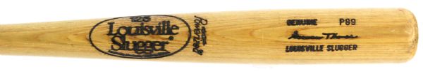1980-83 Gorman Thomas Milwaukee Brewers Louisville Slugger Professional Model Game Used Bat (MEARS LOA)