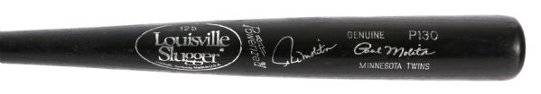 1997 Paul Molitor Minnesota Twins Signed Louisville Slugger Professional Model Game Used Bat (MEARS A9/JSA/Team LOA)