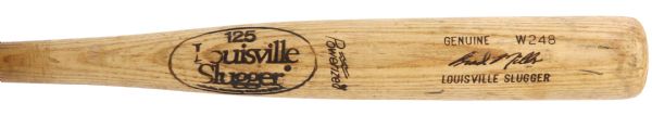 1980-83 Brad Mills/Terry Francona Montreal Expos Louisville Slugger Professional Model Game Used Bat (MEARS LOA)