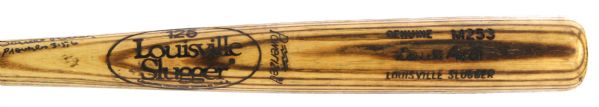 1980-83 Darrell Porter Royals/Cardinals Signed Louisville Slugger Professional Model Game Used Bat (MEARS LOA/JSA)