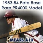 1983-84 Pete Rose Cincinnati Reds Montreal Expos Mizuno Autographed Professional Model Game Used Bat (MEARS A10) 