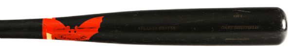 2003 Gary Sheffield Atlanta Braves Sam Professional Model Game Used Bat (MEARS LOA)
