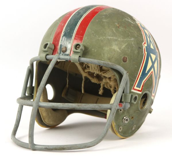 1966-71 Houston Oilers Game Worn Helmet (MEARS LOA)