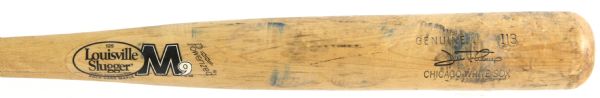 2006-08 Jim Thome Chicago White Sox Louisville Slugger M9 Professional Model Game Used Bat (MEARS LOA)