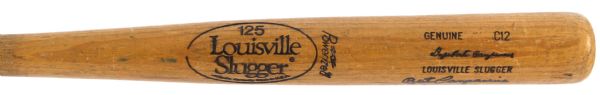 1980-81 Bert Campaneris California Angels Signed Louisville Slugger Professional Model Game Used Bat (MEARS LOA/*JSA*)