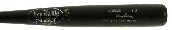1993-97 Manny Ramirez Cleveland Indians Louisville Slugger Professional Model Bat (MEARS LOA)