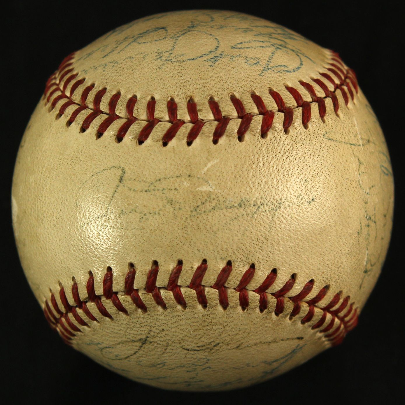 Lot Detail - 1951 New York Yankees World Series Champions Team Signed OAL Harridge ...