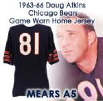 1963-66 Doug Atkins Chicago Bears Game Worn Home Jersey – Reissued To Amsler & Reppond (MEARS A5)