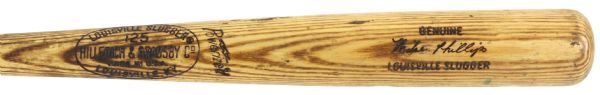 1973-75 Mike Phillips Giants/Mets H&B Louisville Slugger Professional Model Game Used Bat (MEARS LOA)