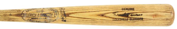 1974-75 Frank Taveras Pittsburgh Pirates H&B Louisville Slugger Professional Model Game Used Bat (MEARS LOA)