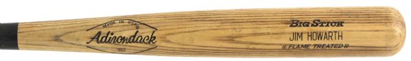 1972-74 Jim Howarth San Francisco Giants Adirondack Professional Model Game Used Bat (MEARS LOA)